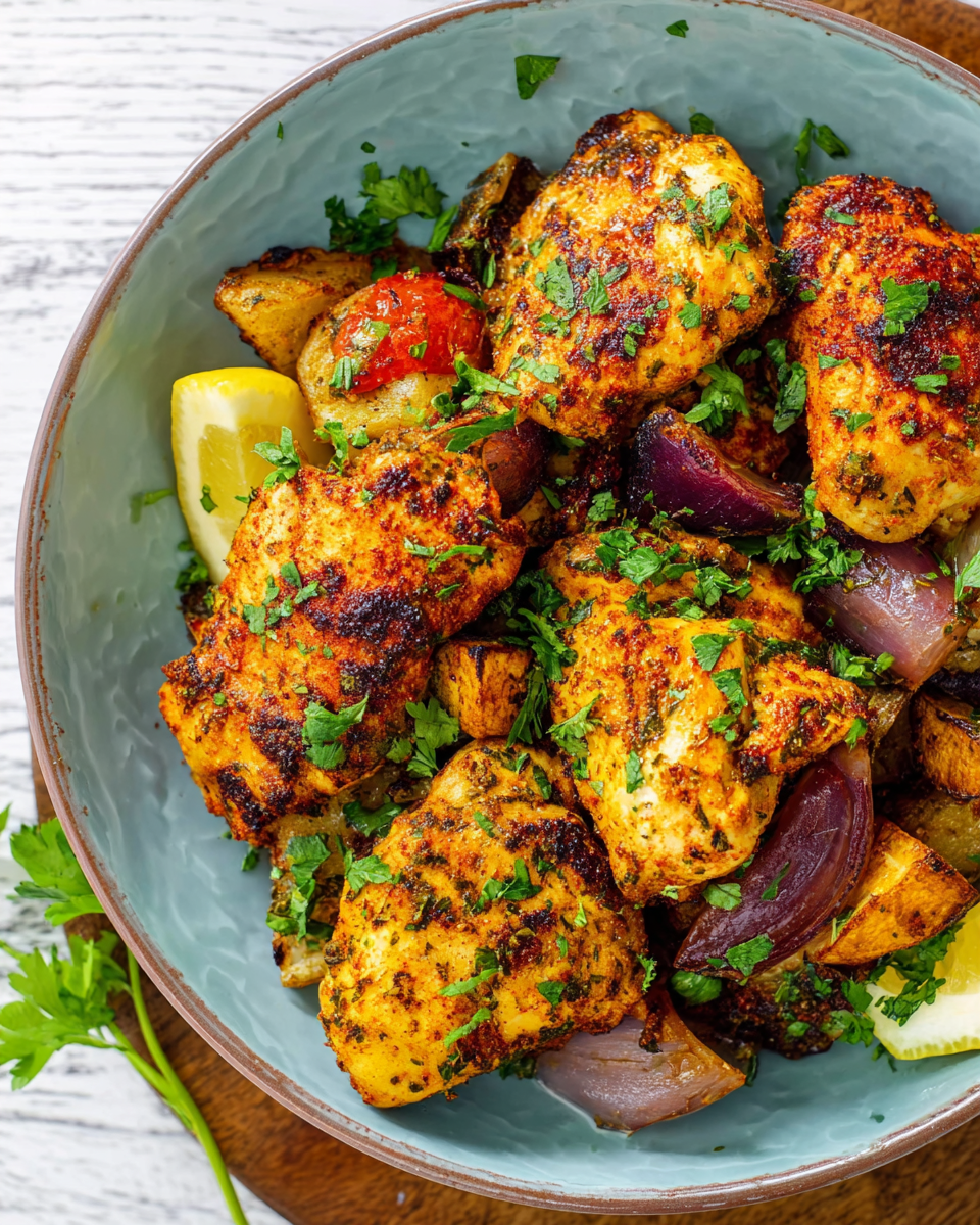 Spanish Air Fryer Chicken