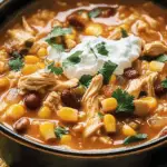 Slow Cooker Cream Cheese Crack Chicken Chili