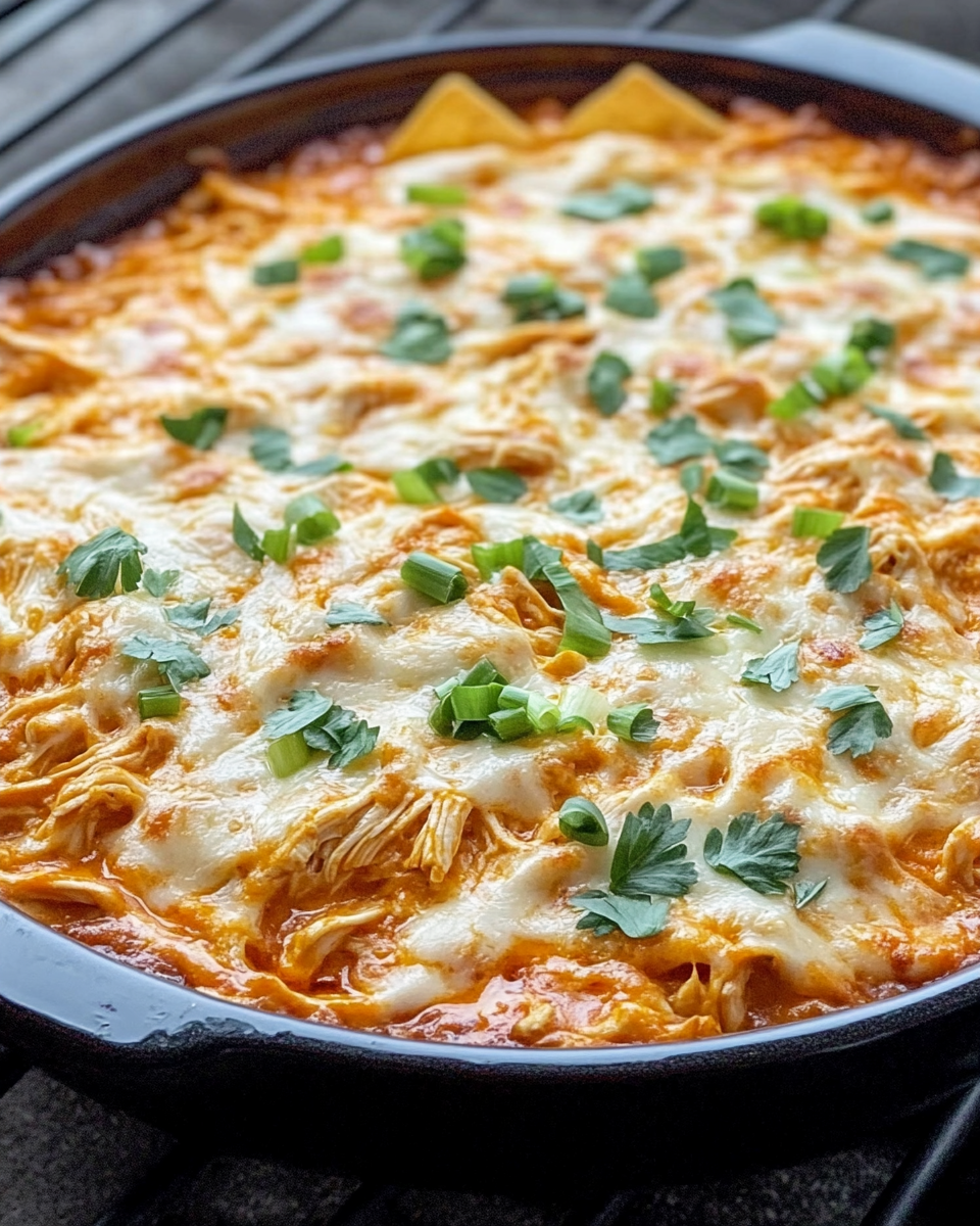 Smoked Buffalo Chicken Dip