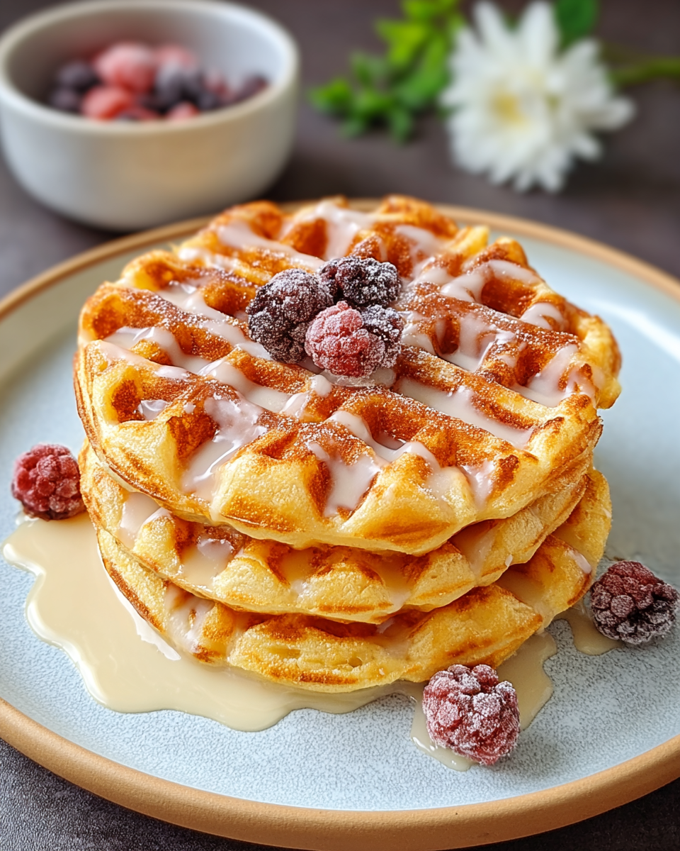 Keto Donut Chaffle
