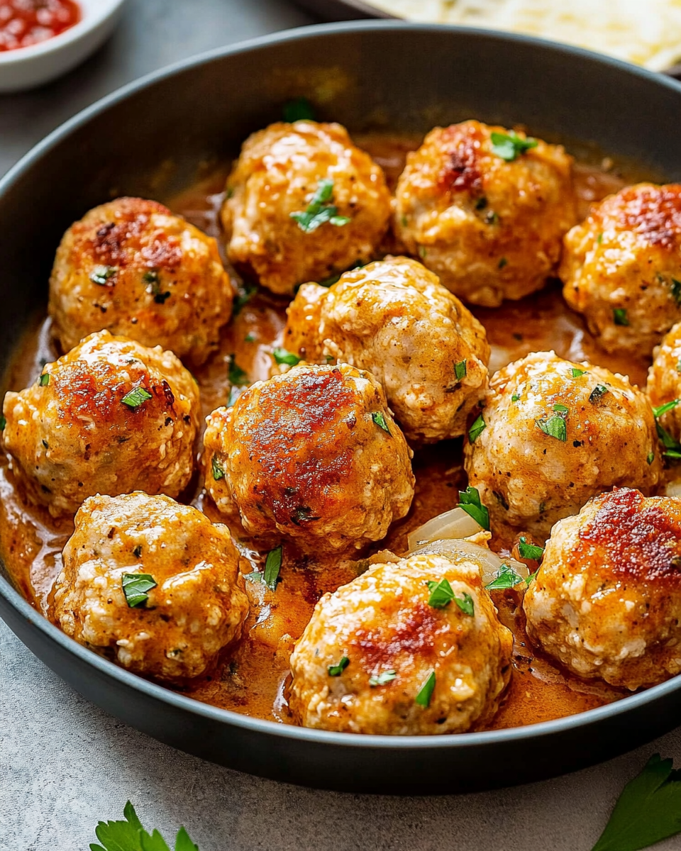 Marry Me Chicken Meatballs
