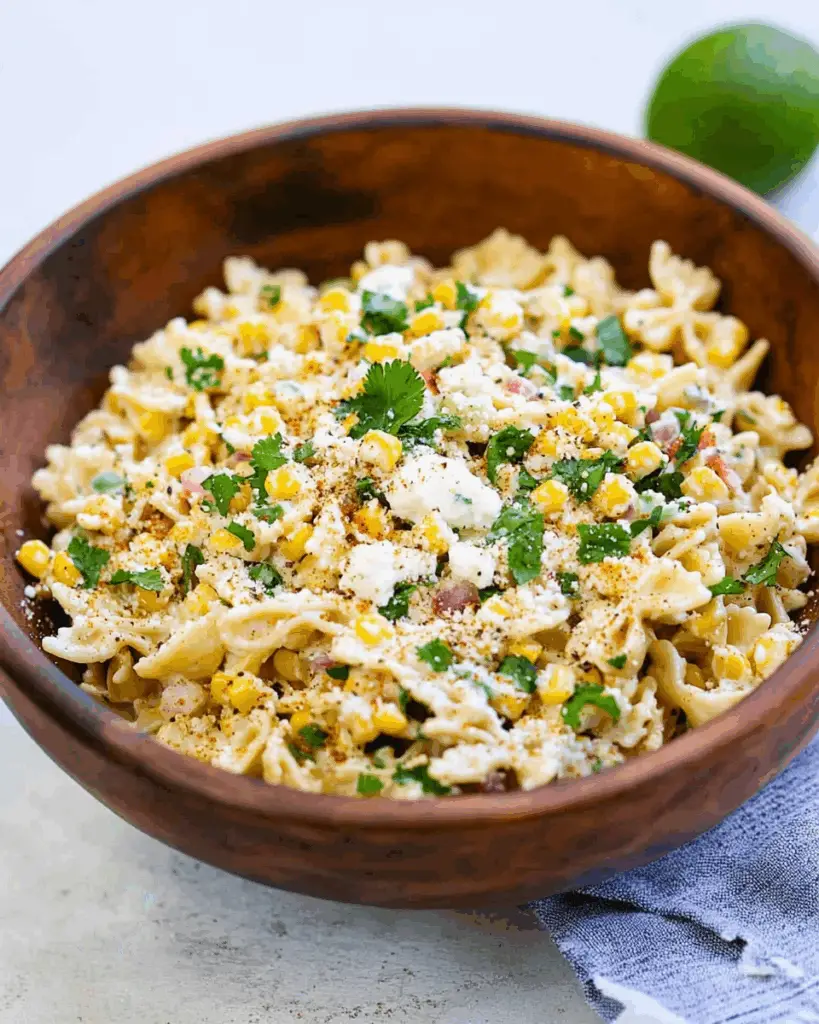 Mexican Street Corn Pasta Salad