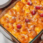 Mini Donut Breakfast Casserole