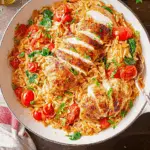 One-Pot Italian Chicken and Orzo