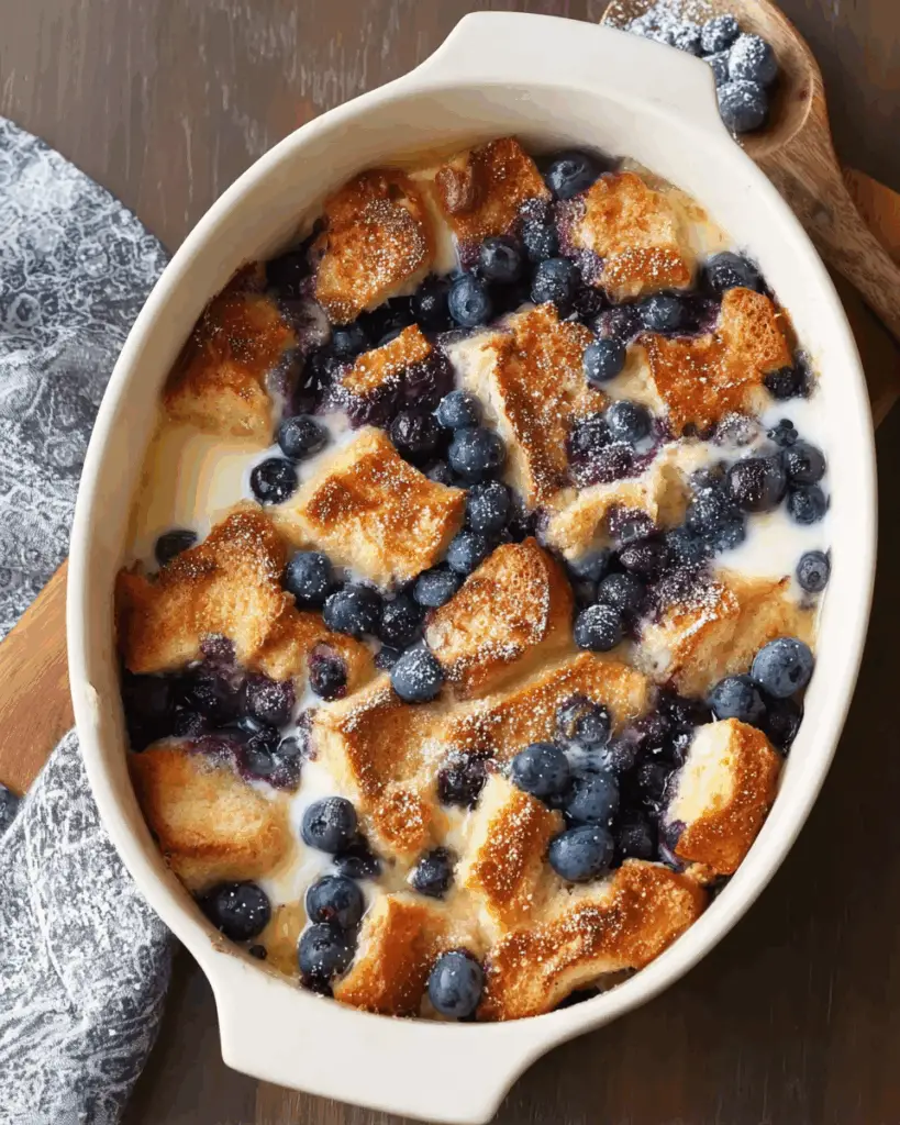 Blueberry French Toast Casserole