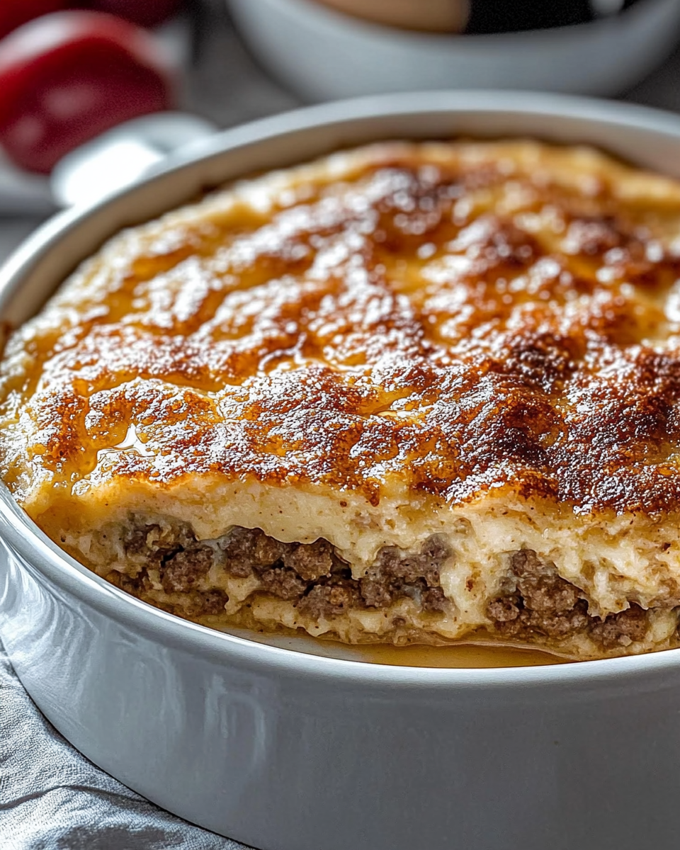 Sausage Pancake Bake