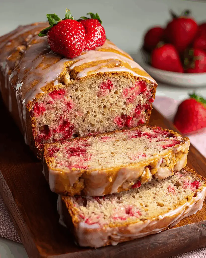 Strawberry Banana Bread