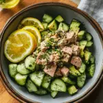 Hydrating Cucumber Avocado Tuna Salad