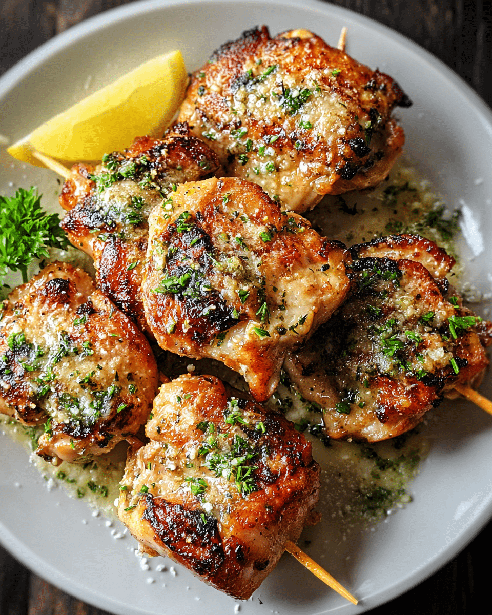 Blackstone Garlic Parmesan Chicken