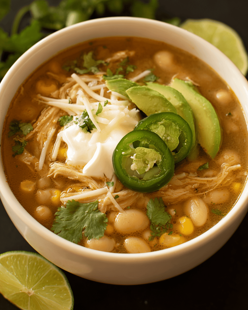 White Green Chicken Chili