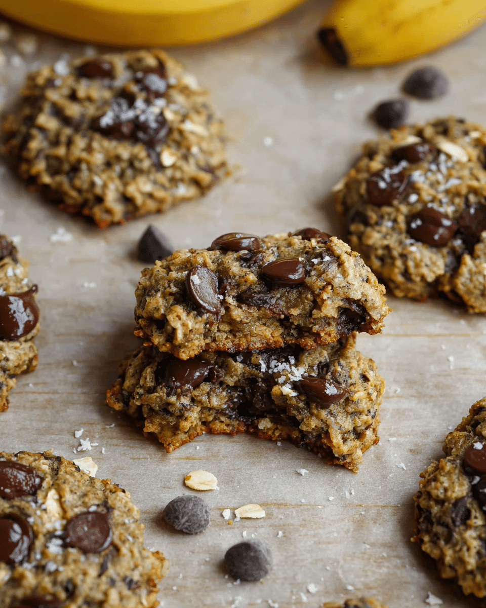 Banana Chocolate Chip Cookies