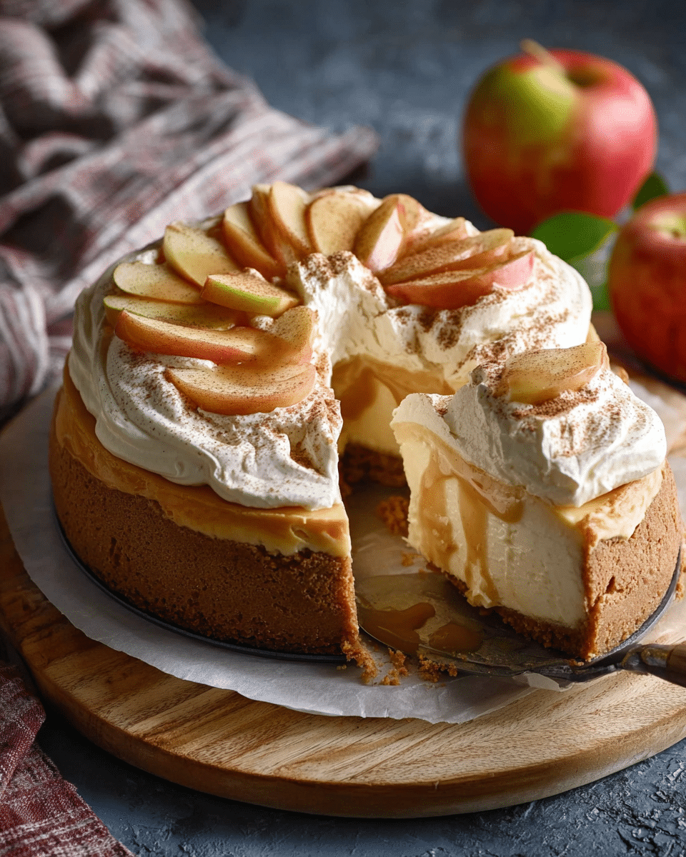 Apple Cider Cheesecake