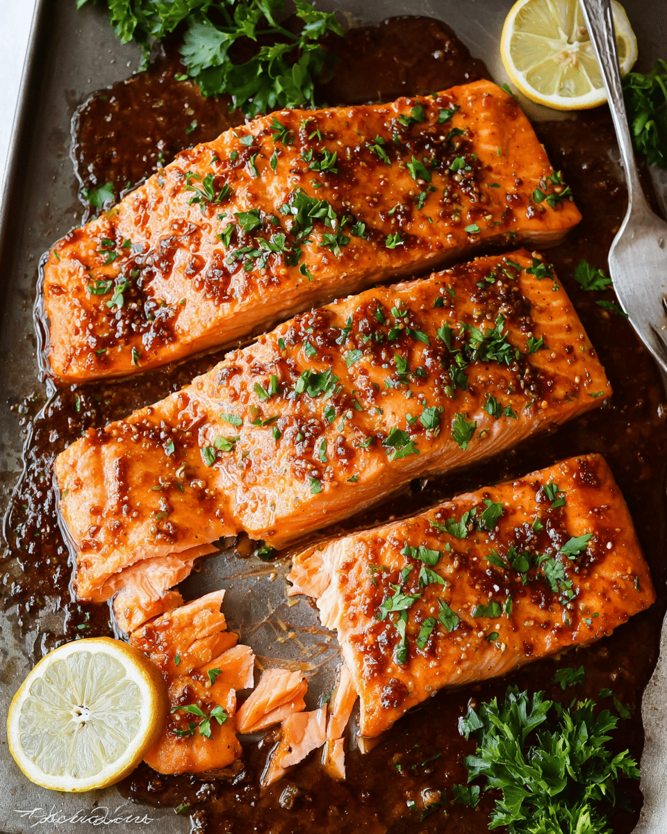 Brown Sugar Glazed Salmon