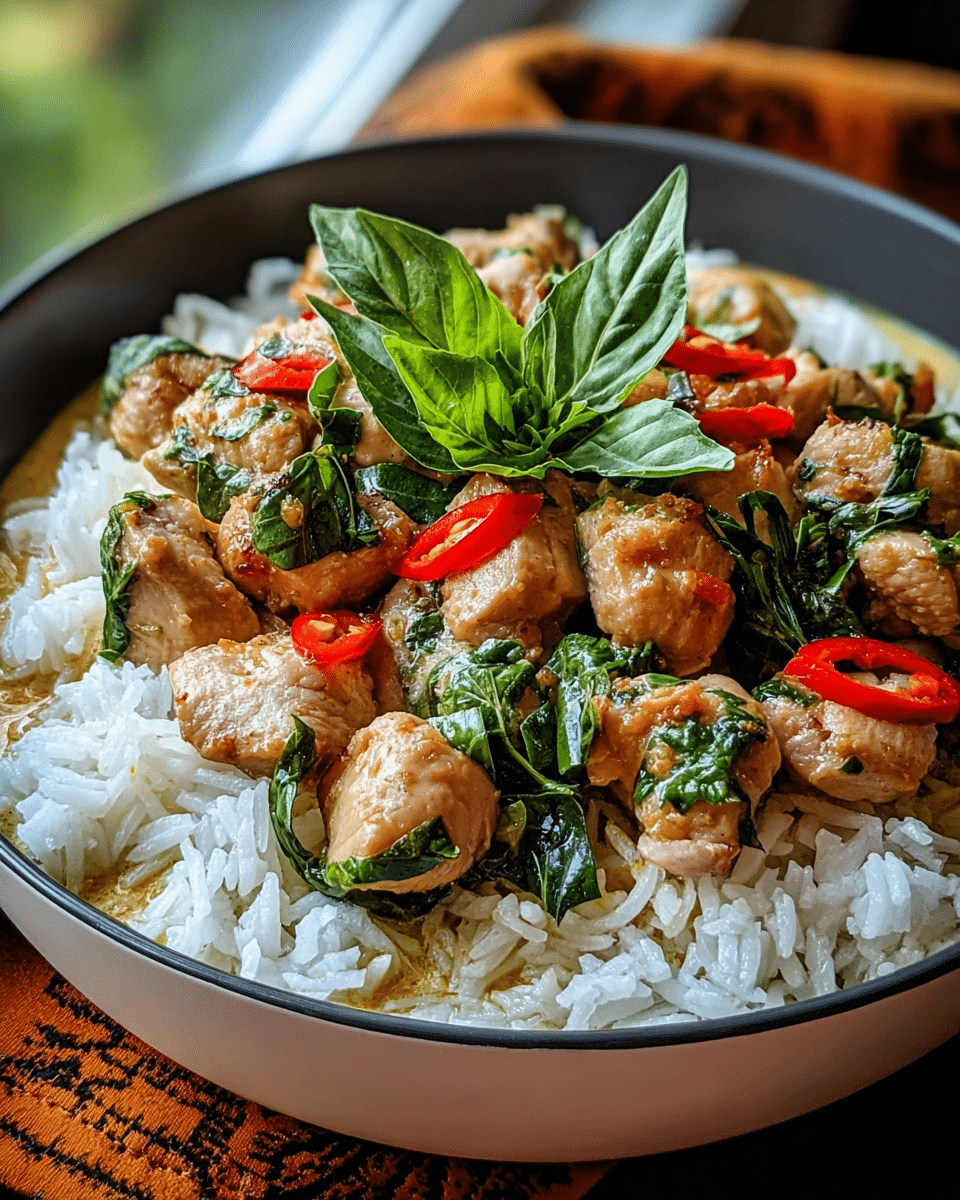 Coconut Basil Chicken