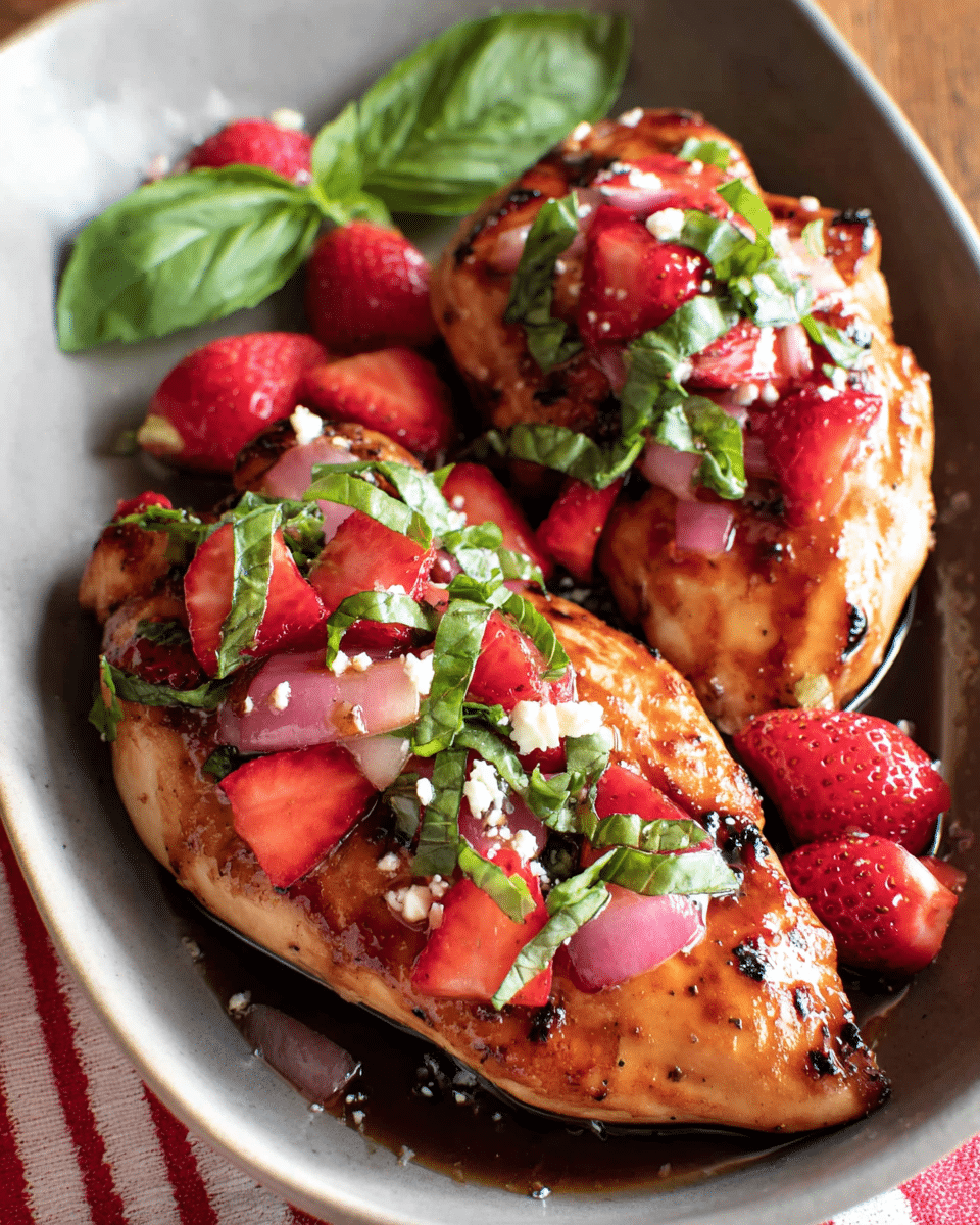Strawberry Basil Chicken