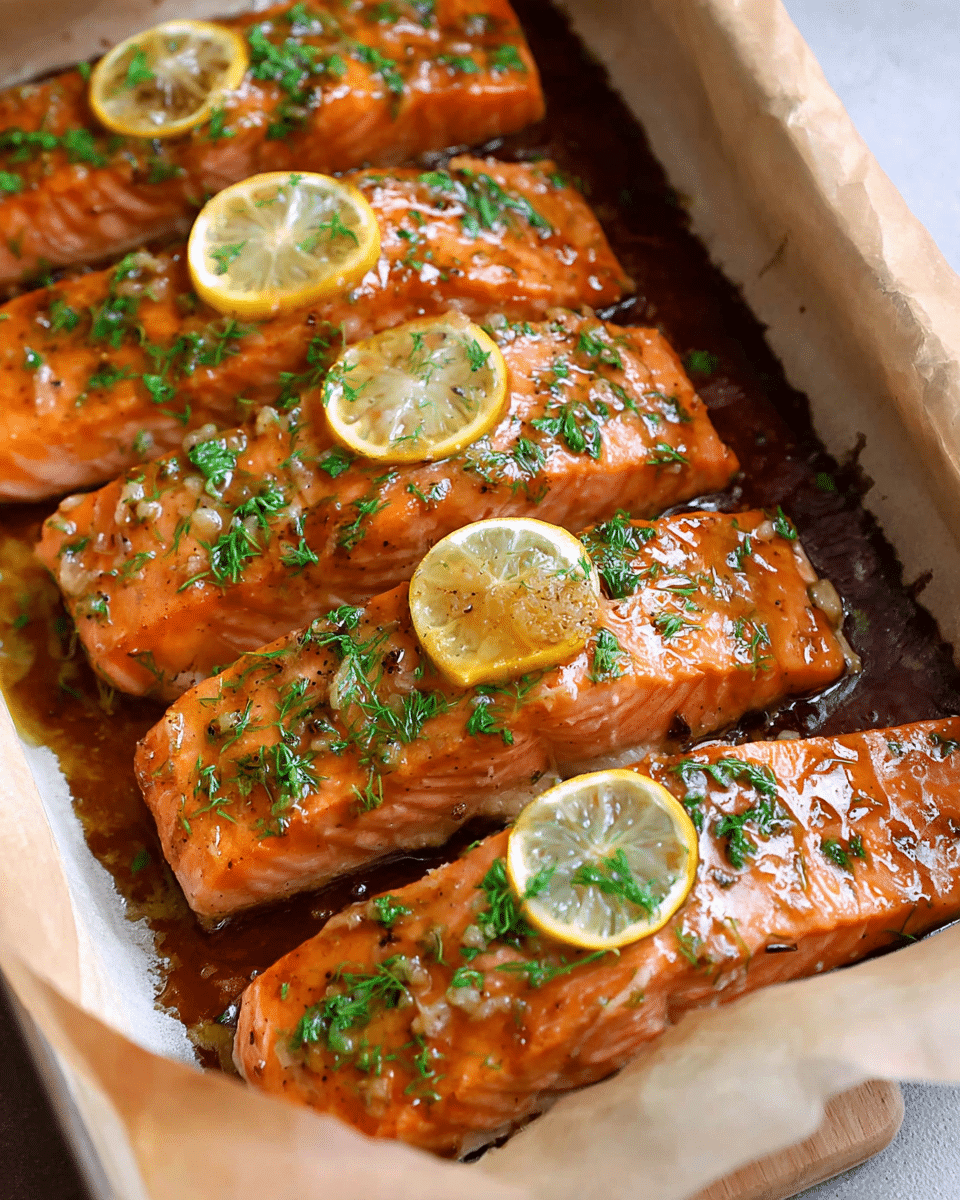 Easy Oven Baked Salmon