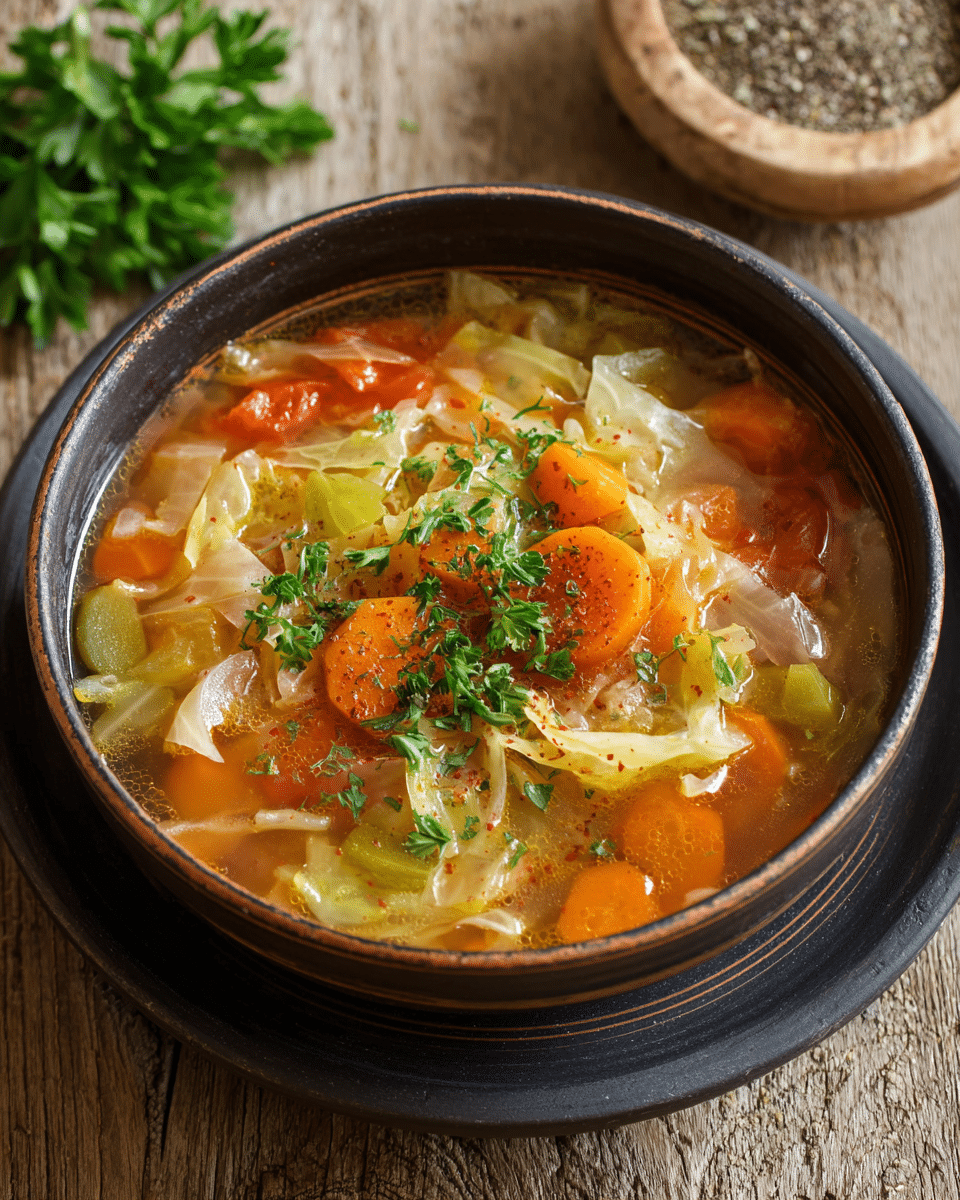 Cabbage Fat Burning Soup