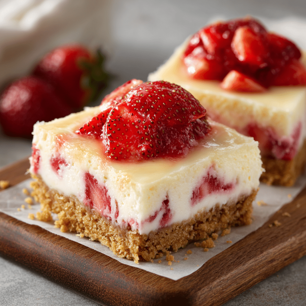 Strawberry Cheesecake Bars