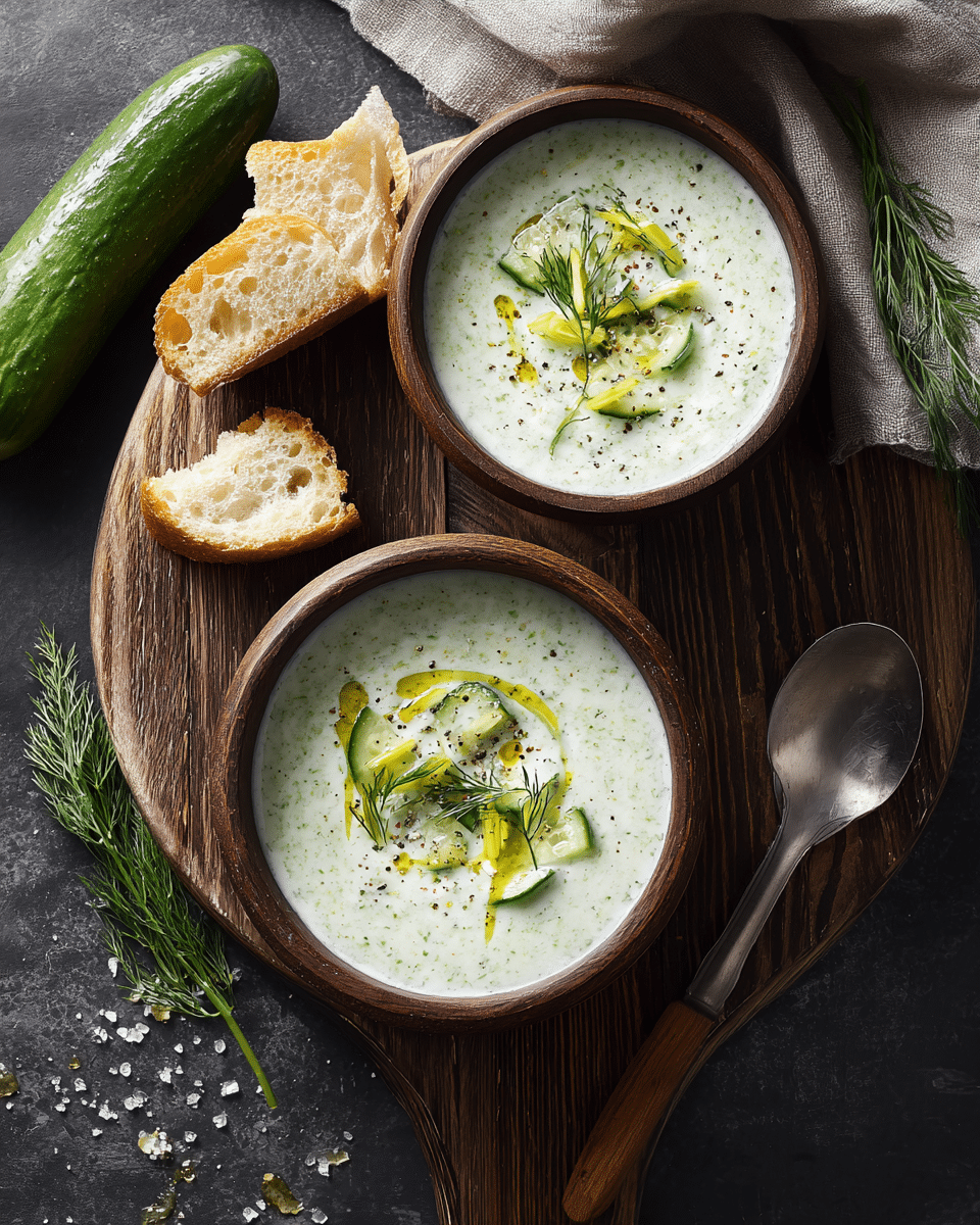 Chilled Cucumber Yogurt Soup