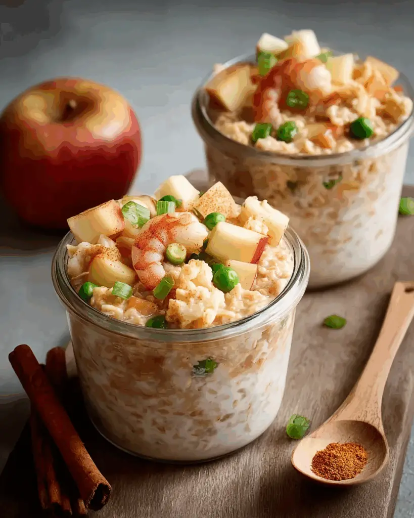 Apple Cinnamon Overnight Oats