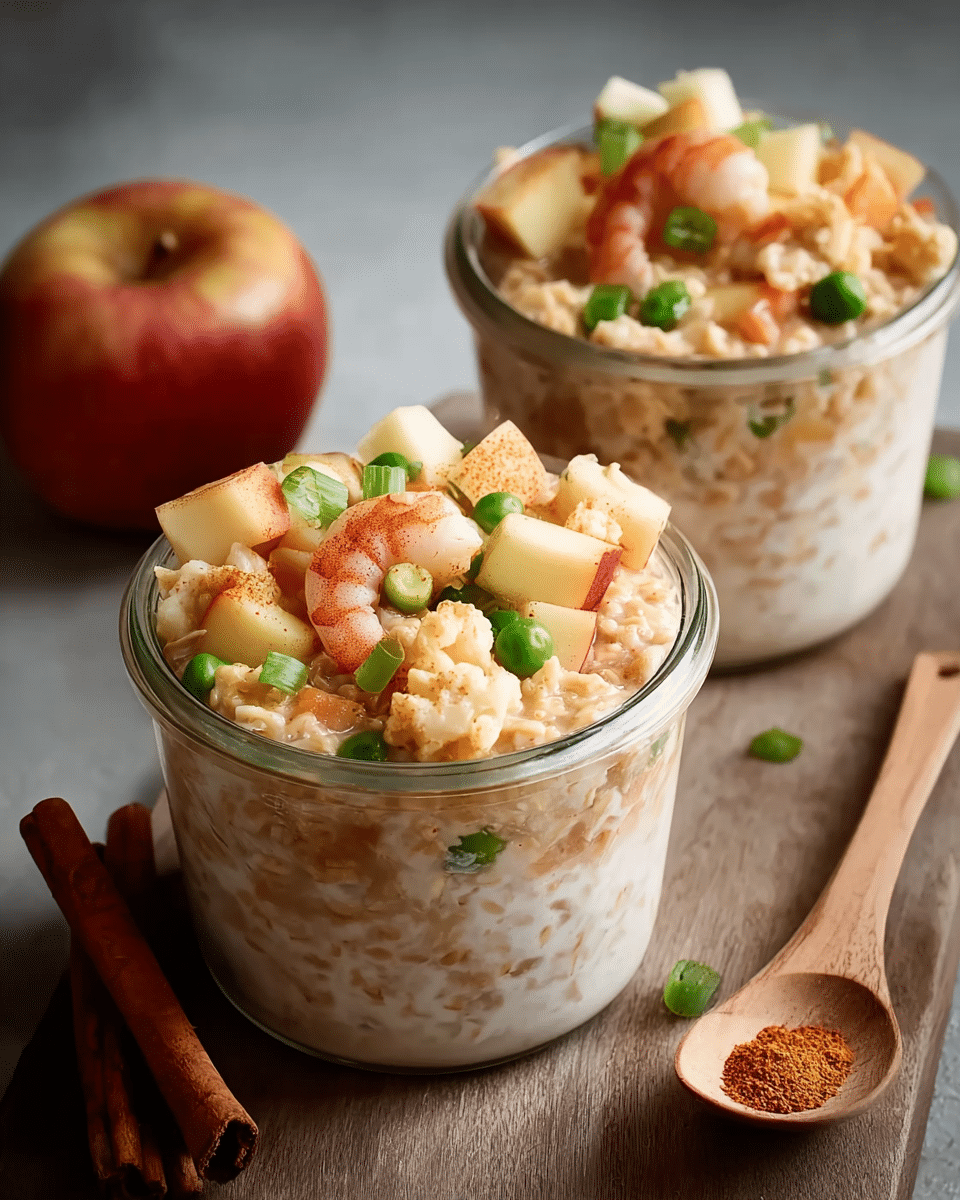 Apple Cinnamon Overnight Oats