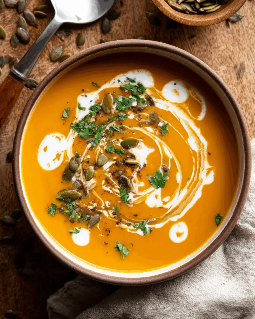 Coconut Curry Pumpkin Soup