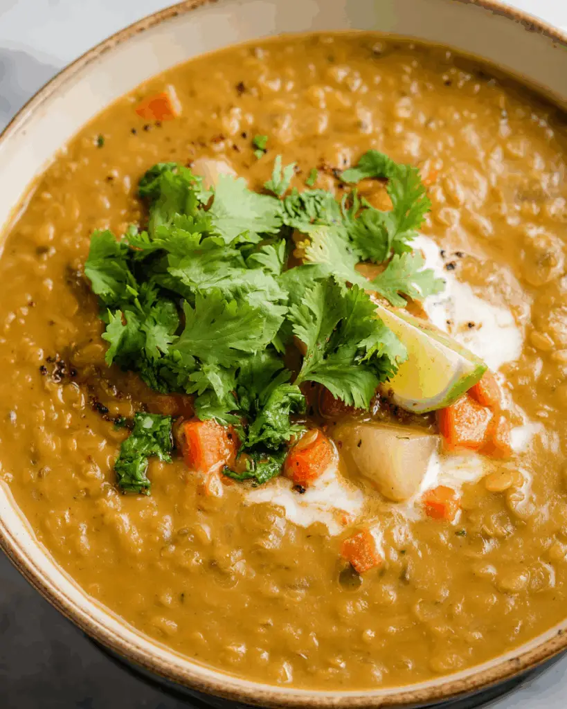 Coconut Curry Lentil Soup