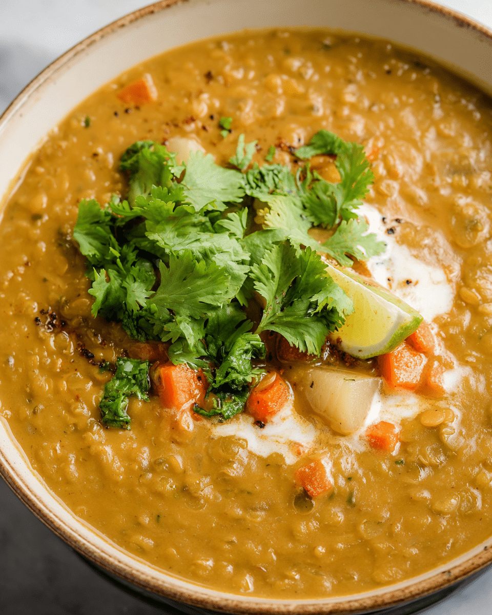 Coconut Curry Lentil Soup