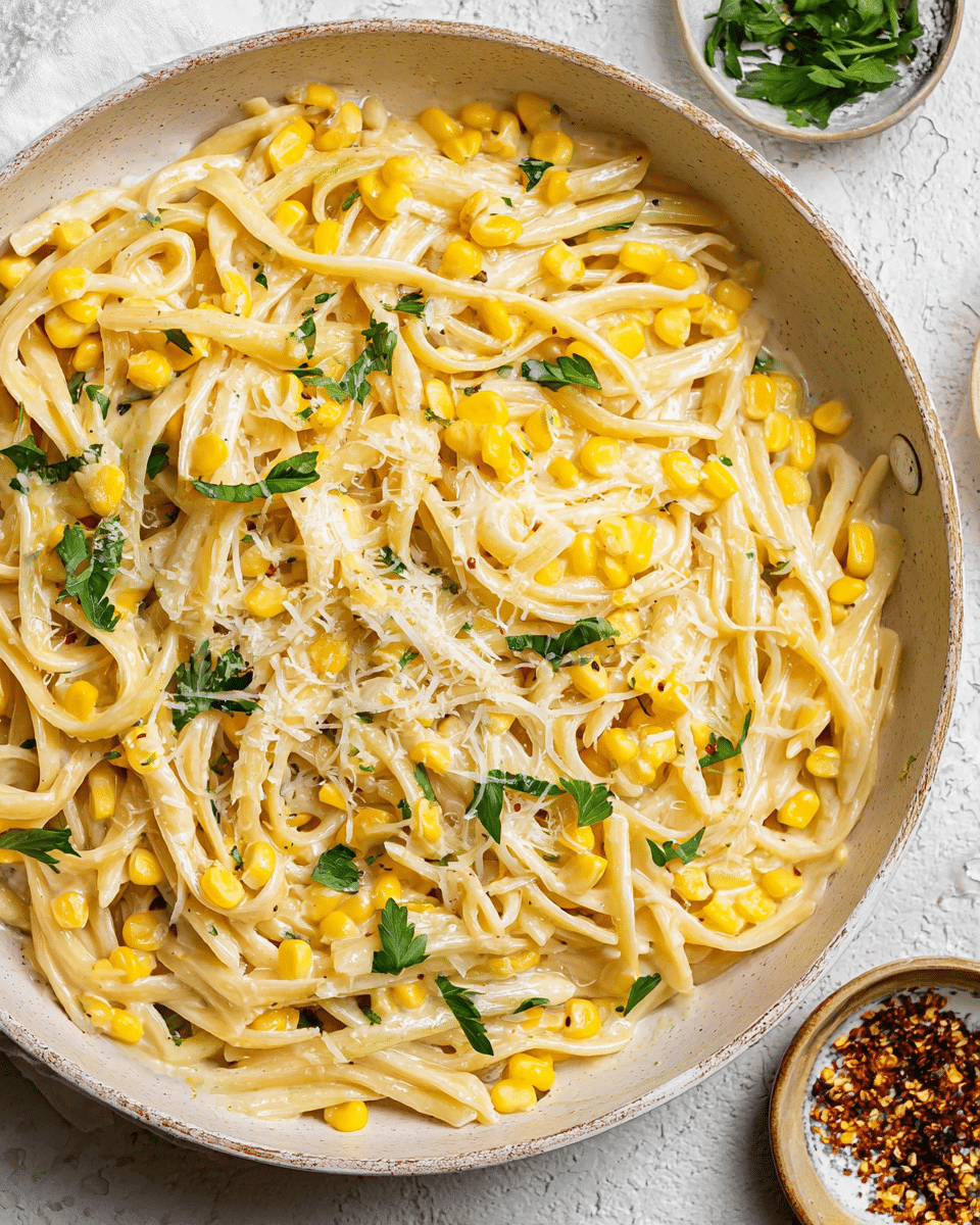 Creamy Corn Pasta