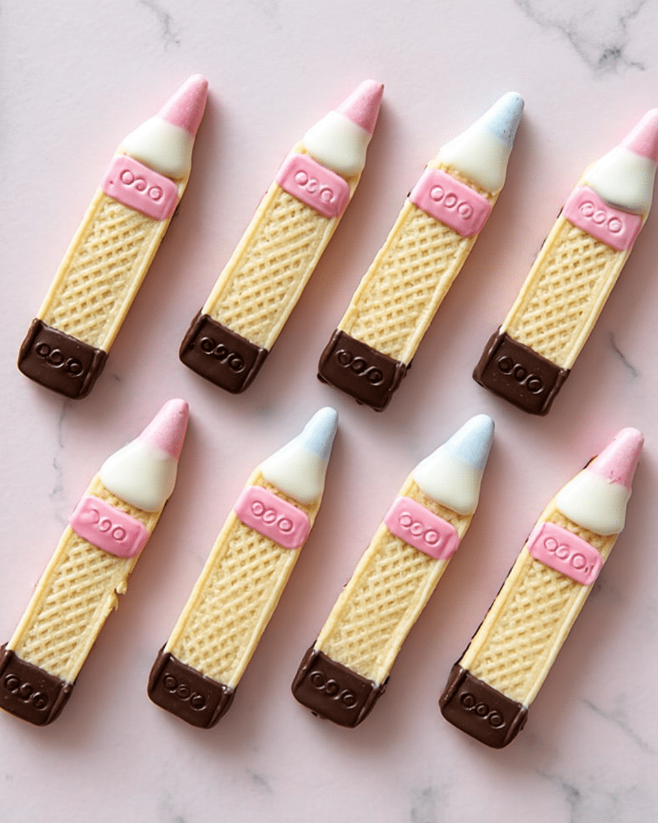 Wafer Pencil Cookies