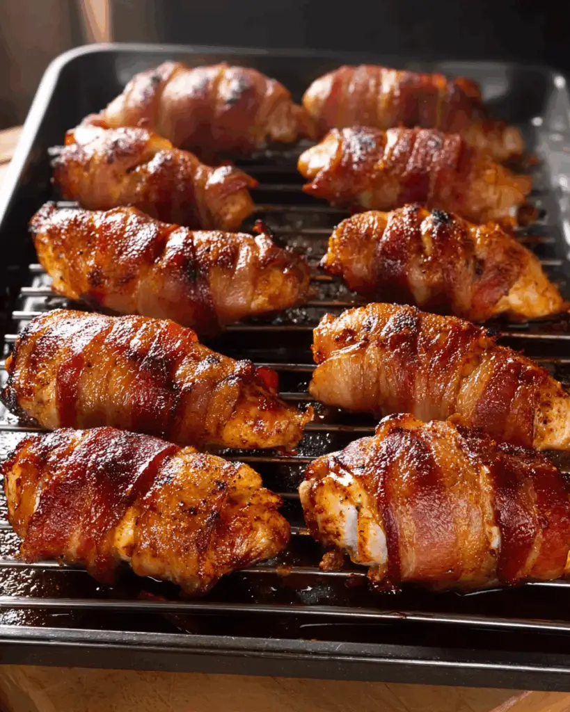 Bacon-Wrapped Chicken Tenders