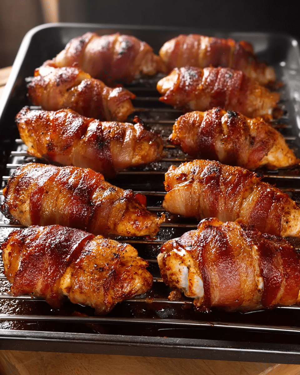 Bacon-Wrapped Chicken Tenders