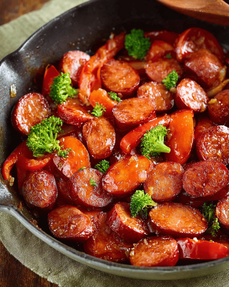 Honey Garlic Sausages