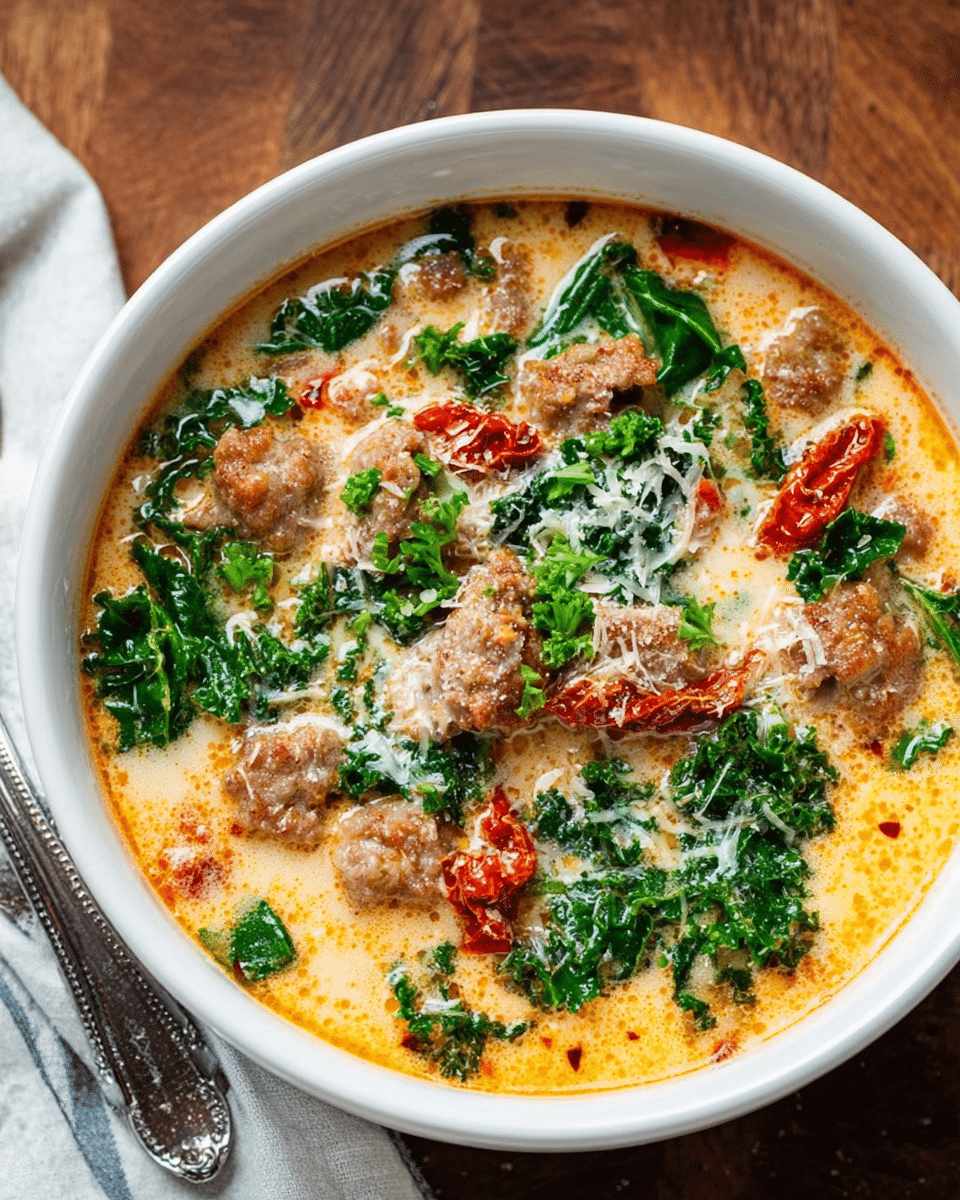 Instant Pot Keto Tuscan Soup
