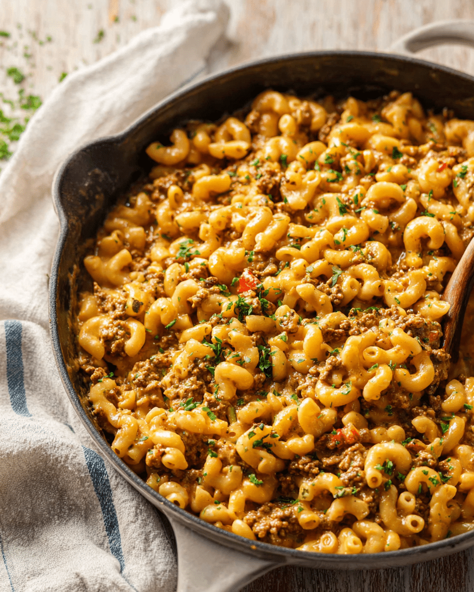 One-Pot Hamburger Helper