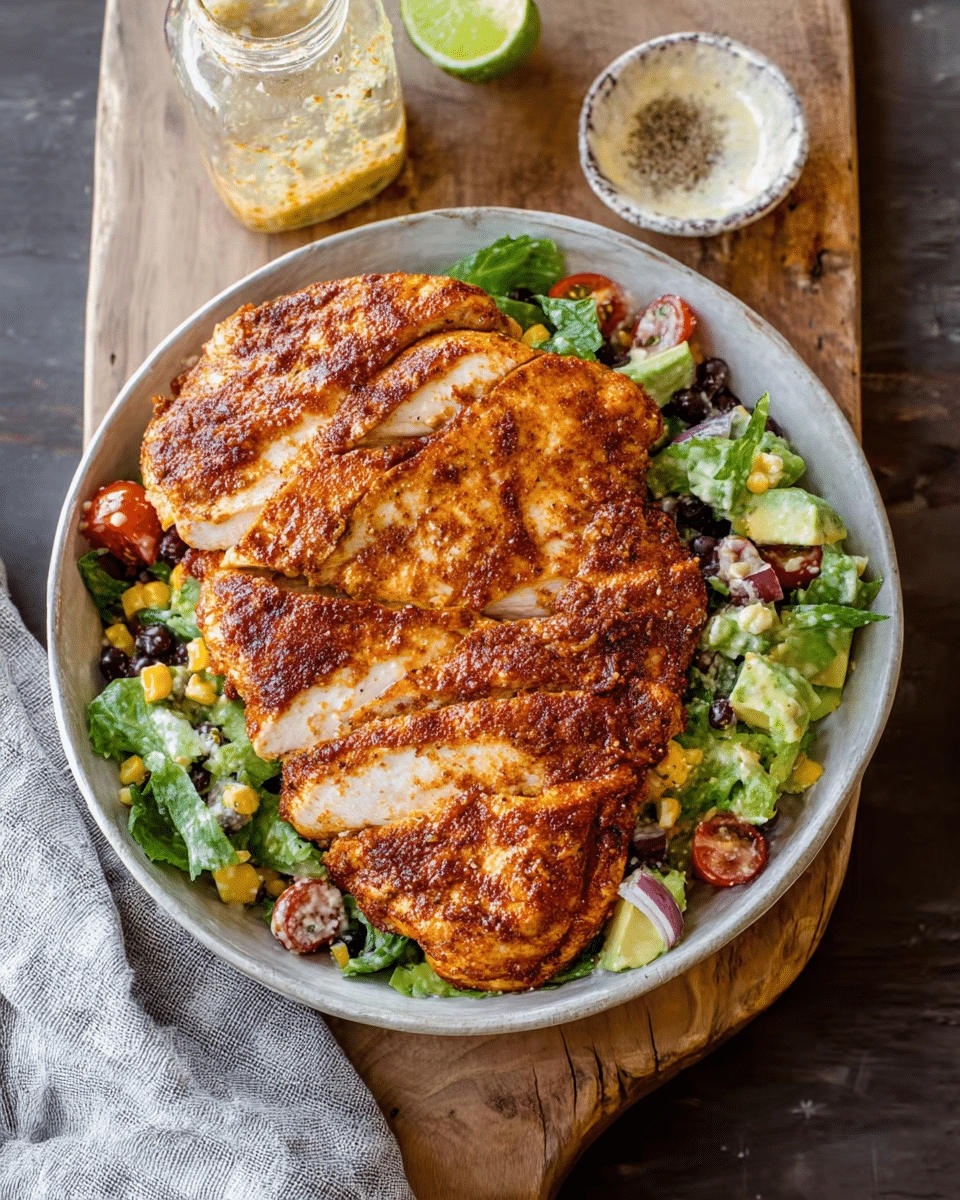 Chipotle Chicken Salad