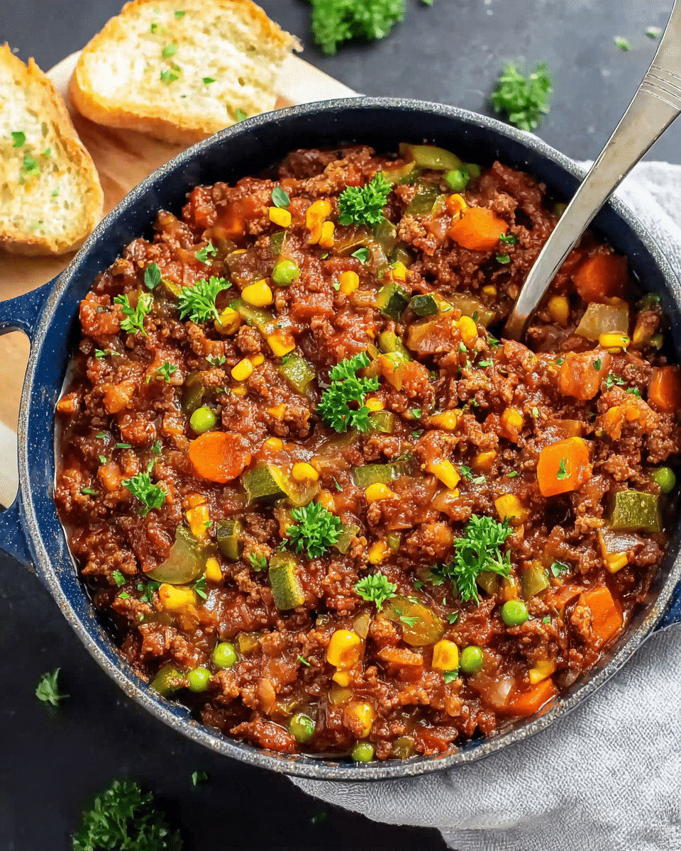 Savoury Mince with Vegetables