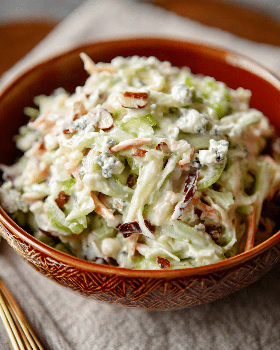 Blue Cheese Broccoli Slaw