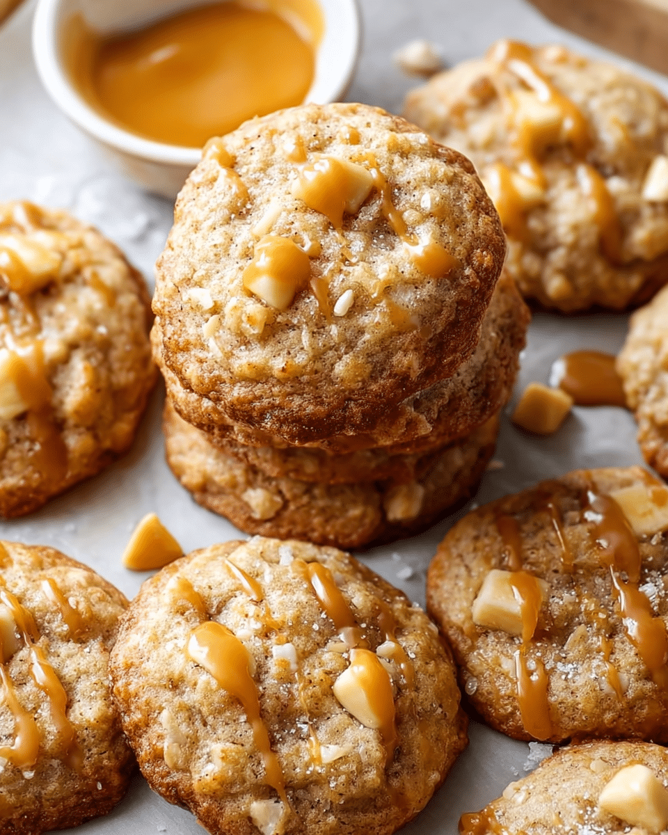 Caramel Banana Bread Cookies