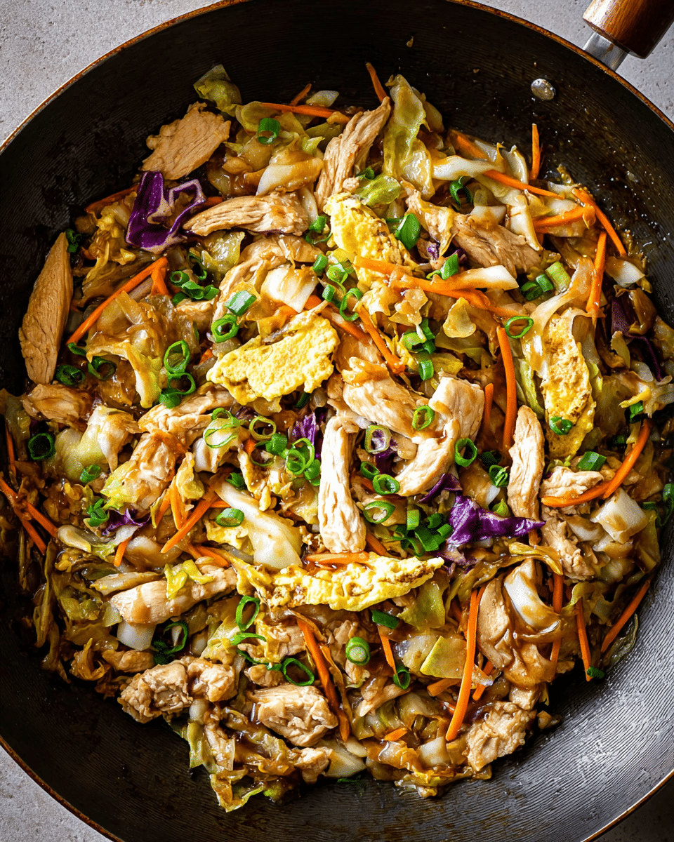 Moo Shu Chicken Stir-Fry
