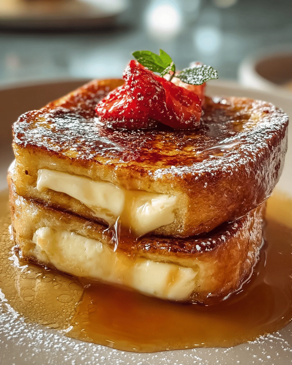 Overnight Crème Brûlée French Toast