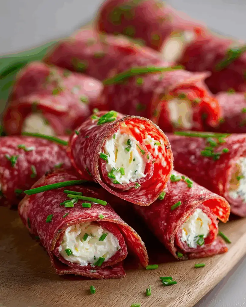 Salami Roll Ups