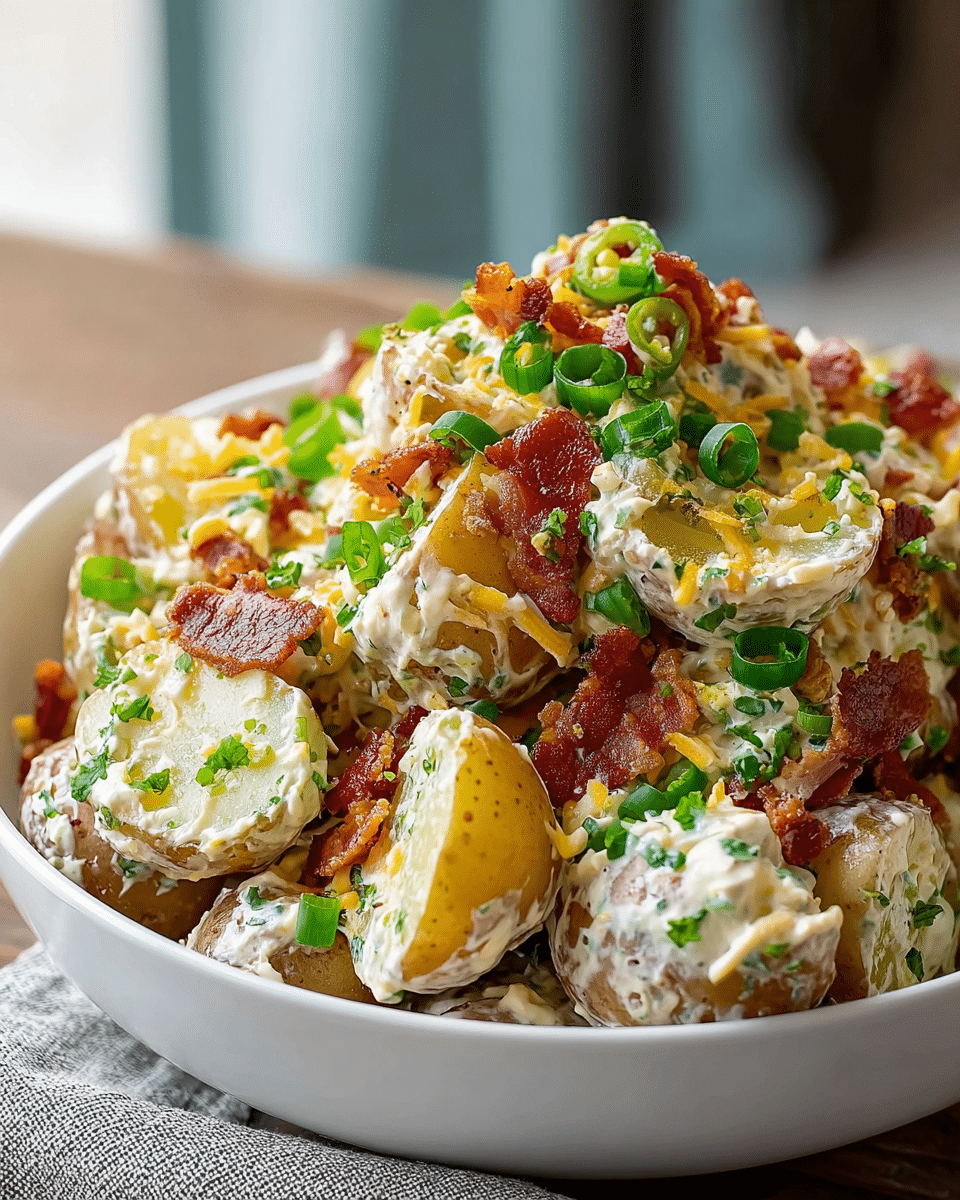 Jalapeño Popper Potato Salad