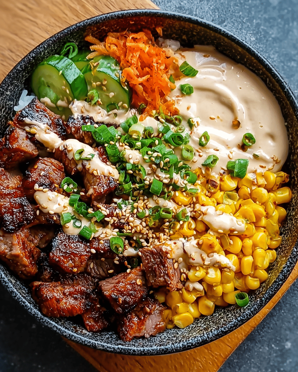 Korean BBQ Beef Bowl
