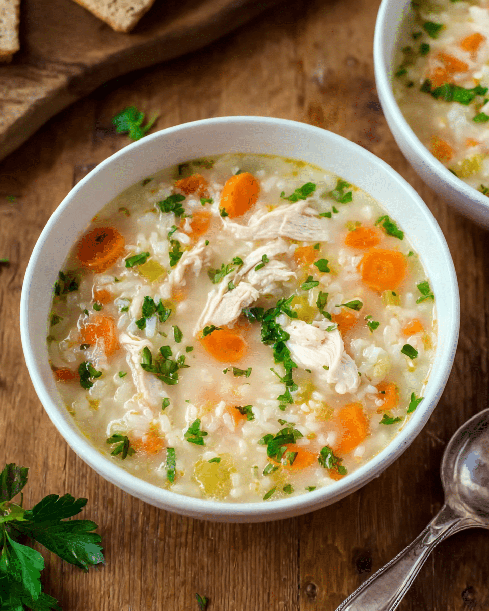 Chicken Rice Soup