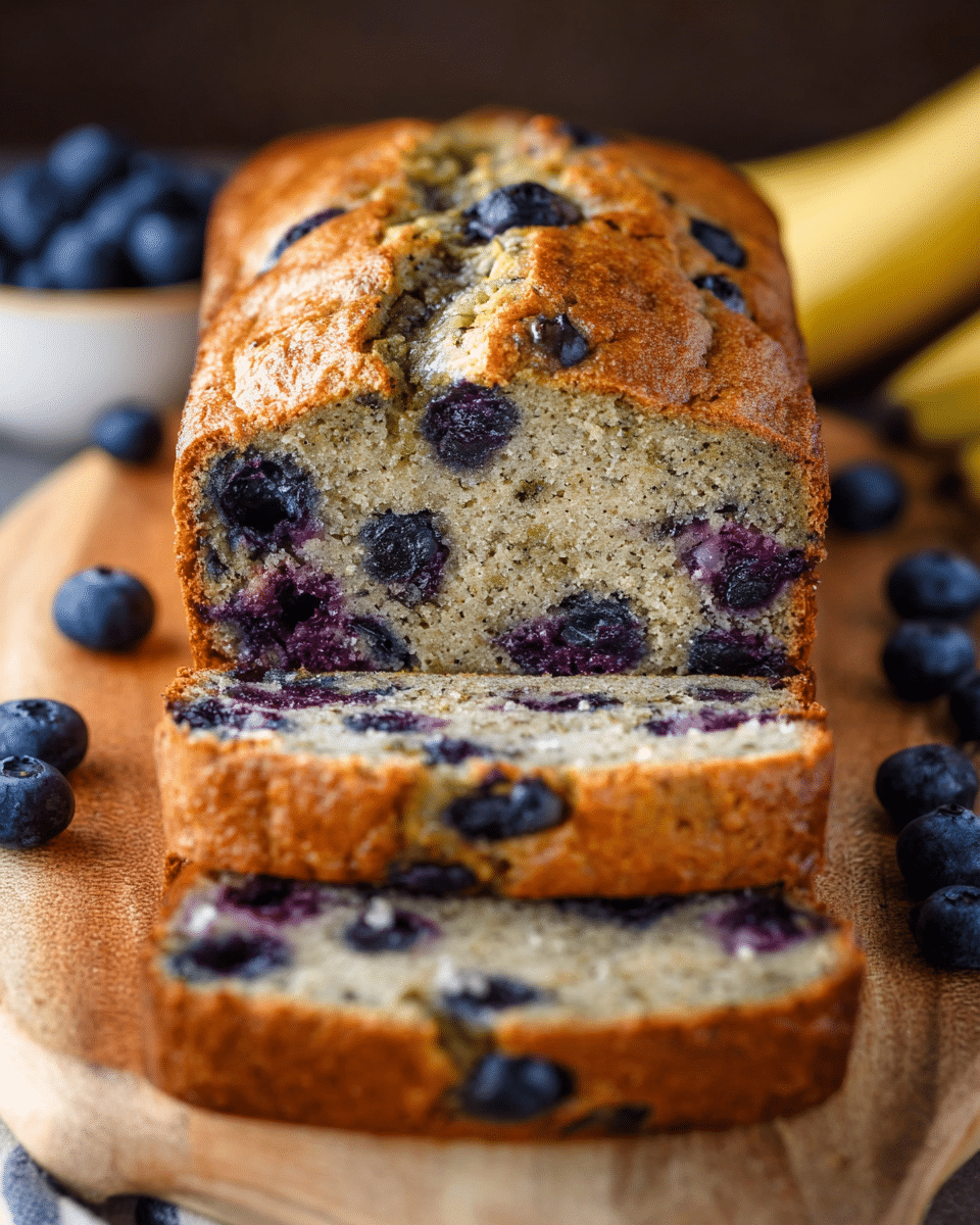 Blueberry Banana Bread