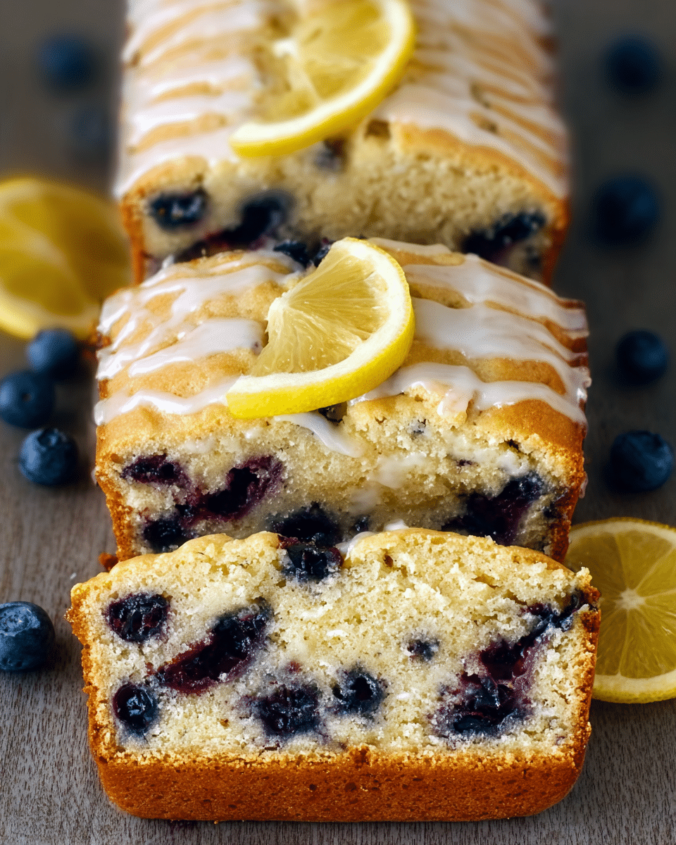 Lemon Blueberry Banana Bread