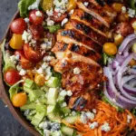 Grilled Buffalo Chicken Salad