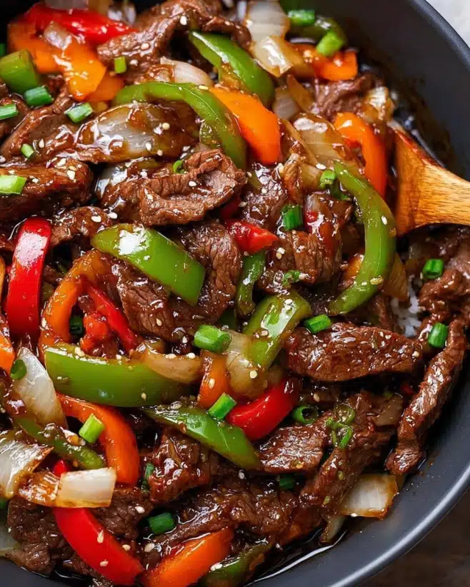 Chinese Pepper Steak