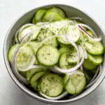Cucumber Vinegar Salad